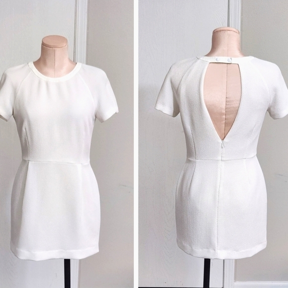 Sandro Mini Dress open Keyhole cutout back - Picture 1 of 8